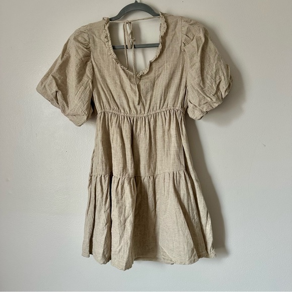 Lost and Wander Coastal Dream Balloon Short Sleeve Dress - Picture 7 of 9